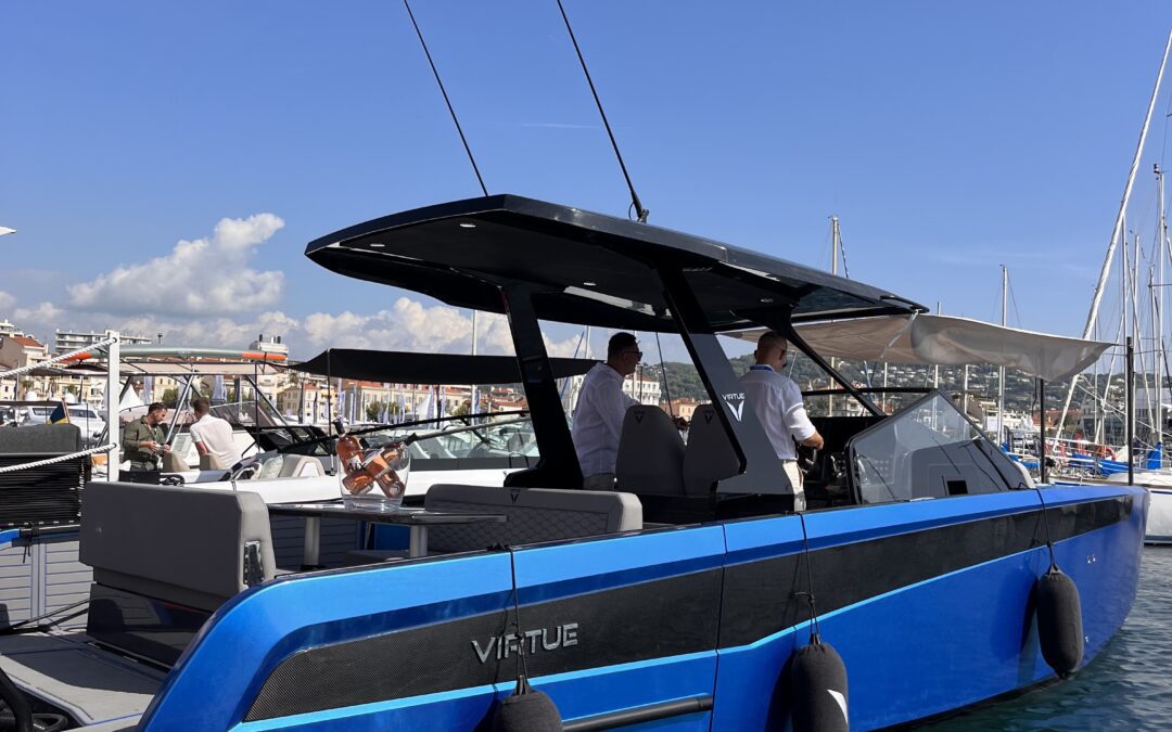 Electric Virtue V10 Wins Innovation Award at Cannes Yachting Festival