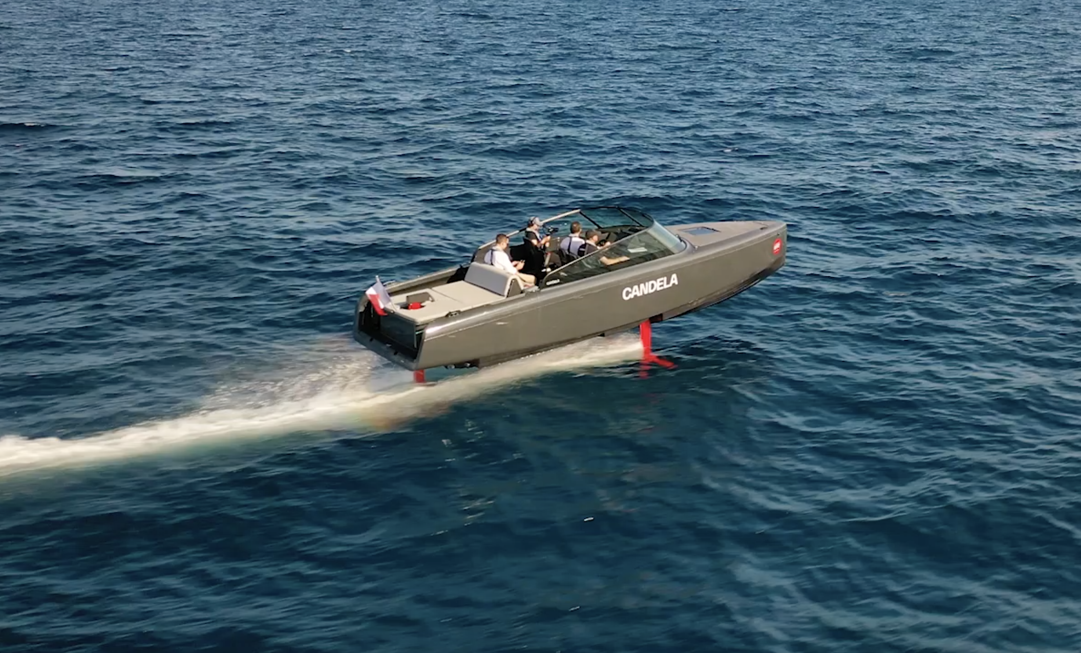 Candela C8 Test Flight at Cannes Yachting Festival 2023